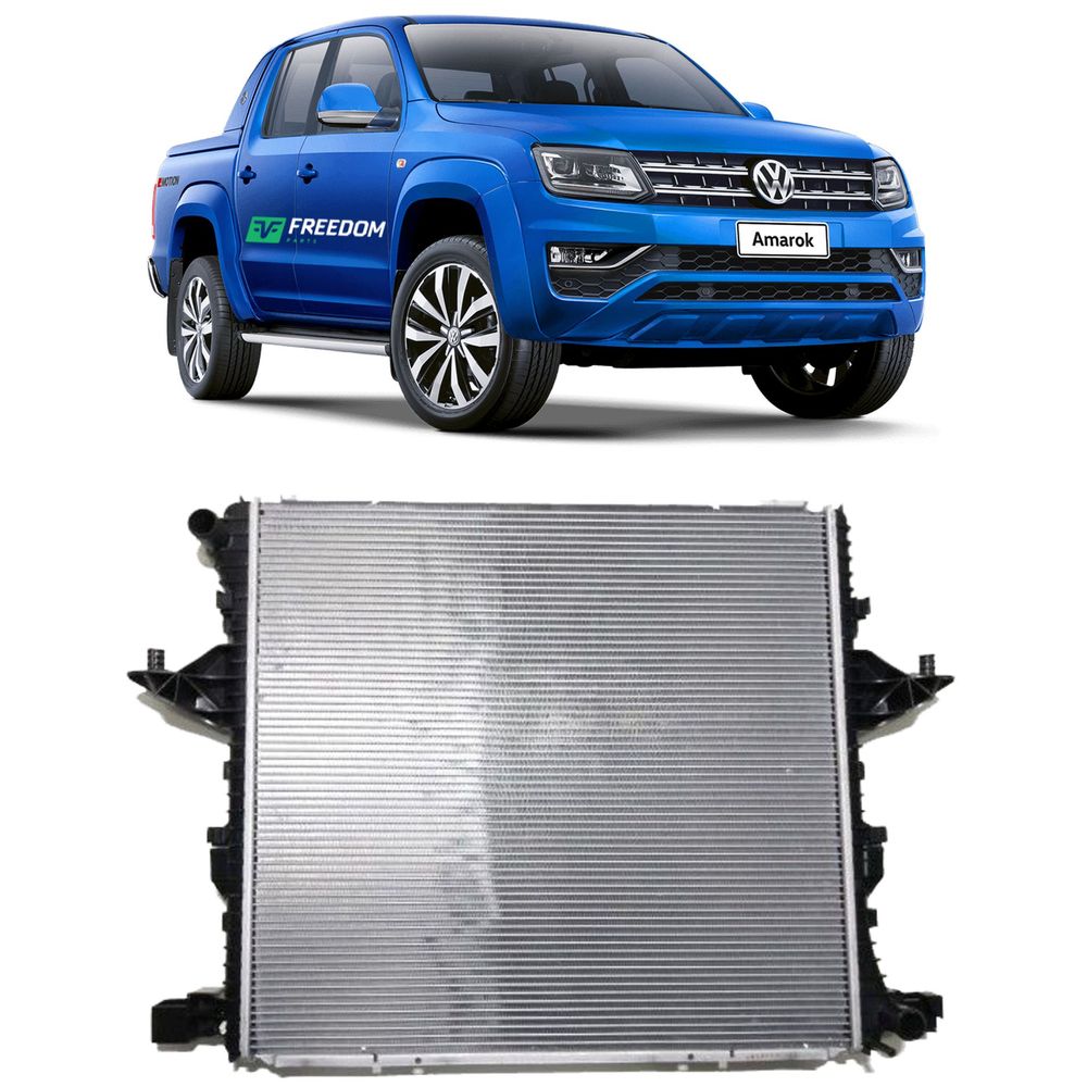 Radiador vw amarok 2.0 diesel 2010 a 2017 infinityautoparts
