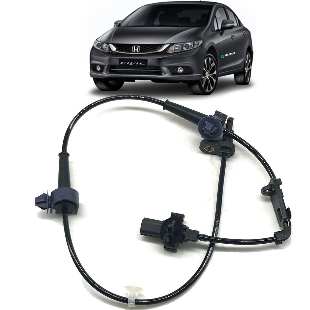 Sensor de freio abs honda new civic 1.8 2.0 2012 á 2015 dianteiro