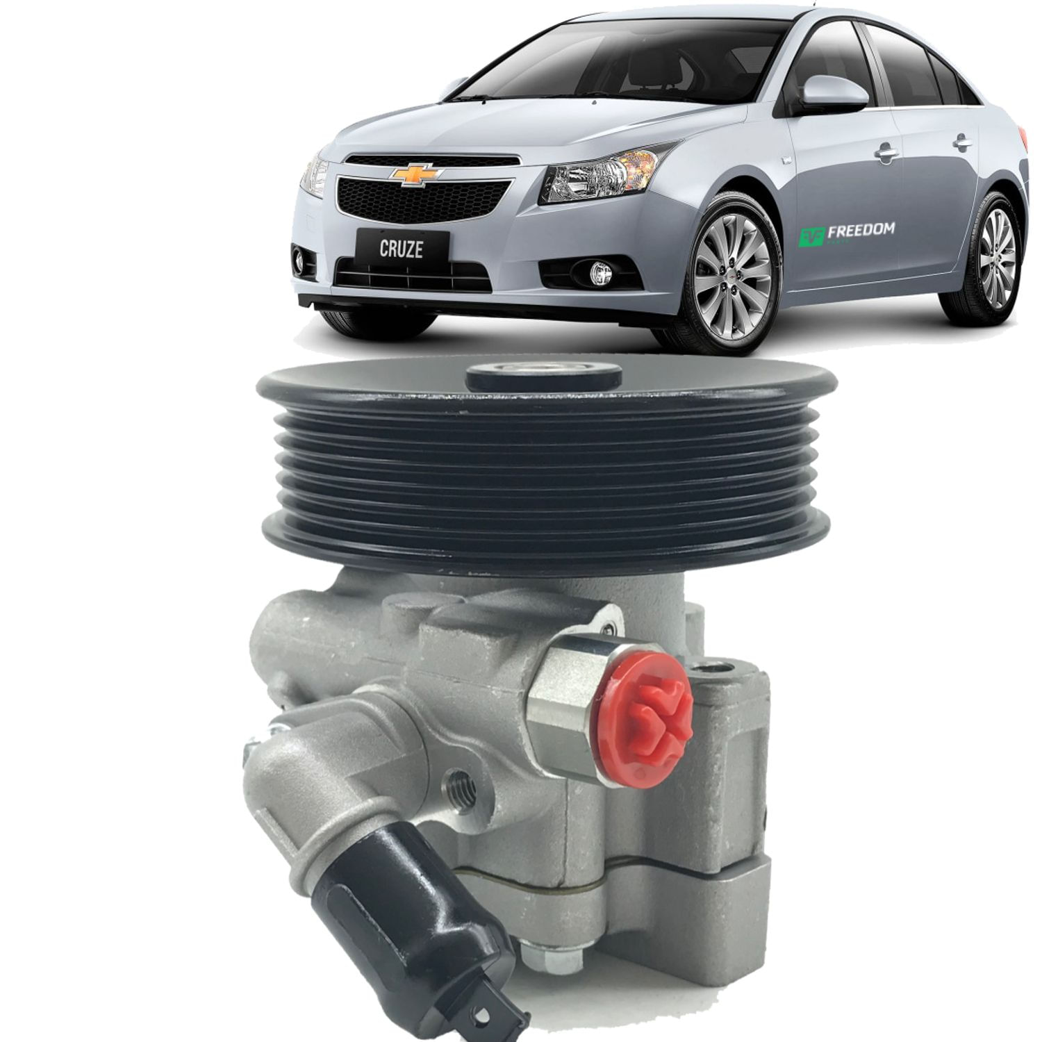 Bomba de direção hidraulica gm cruze 1.8 16v 2012 á 2016